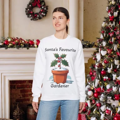 Santa's favourite gardener sweatshirt